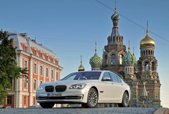 Картинка 2013 bmw 750i f01 автомобили