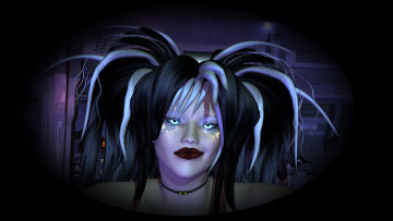 Картинка 3д графика portraits портрет девушка