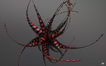 Картинка 3д графика abstract абстракции узор цвет фон