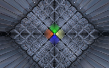 Картинка 3д графика fractal фракталы цвета узор фон