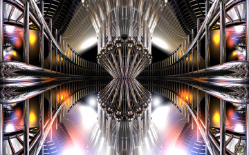 Картинка 3д графика fractal фракталы узор фон цвета