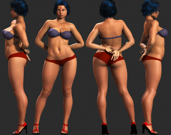 Обои картинки фото 3д, графика, people, люди, девушки