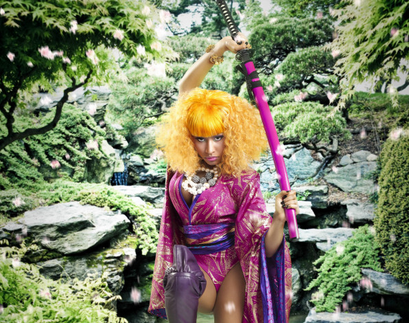 Обои картинки фото nicki, minaj, музыка, тринидад, и, тобаго, рэппер, певица, хип-хоп, рэп, поп