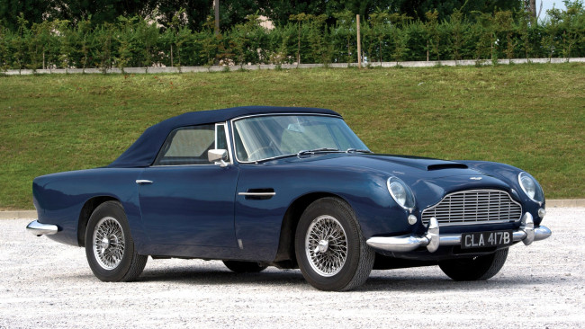 Обои картинки фото aston, martin, db5, автомобили, ltd, элитные, великобритания