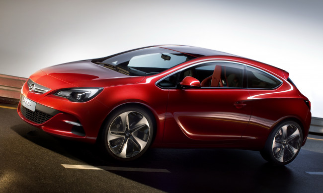 Обои картинки фото 2010, opel, gtc, paris, автомобили