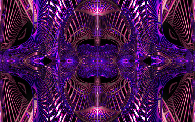 Обои картинки фото 3д, графика, fractal, фракталы, цвета, узор, фон