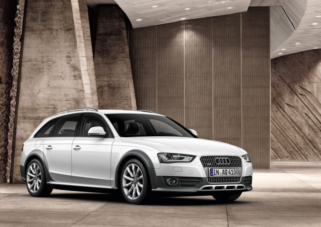Обои картинки фото 2012, audi, a4, allroad, quattro, автомобили