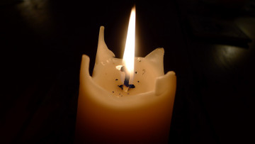 Картинка разное свечи одинокая