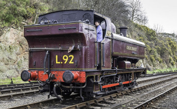 Картинка техника паровозы паровоз рельсы дорога железная