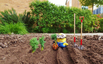 Картинка разное игрушки миньон