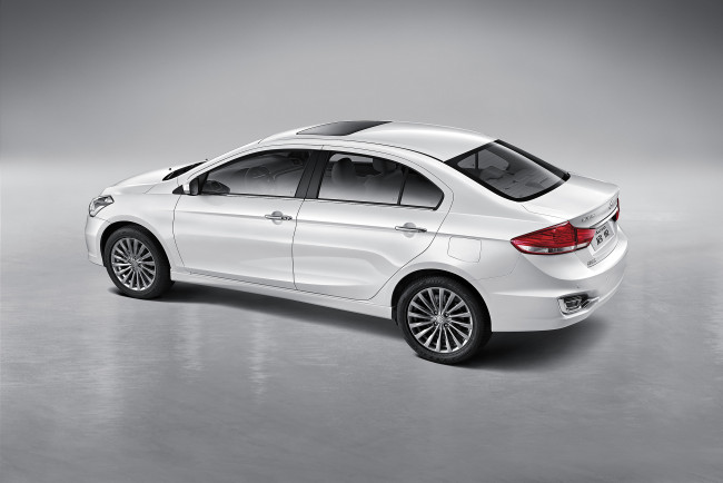 Обои картинки фото автомобили, suzuki, светлый, 2014г, alivio