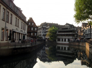 Картинка города страсбург+ франция дома канал