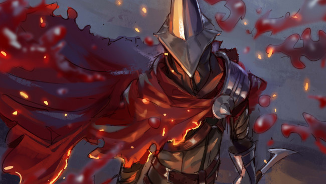 Обои картинки фото видео игры, dark souls 3, dark, souls, iii, action, ролевая, арт