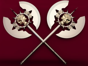 обоя оружие, 3d, холодное