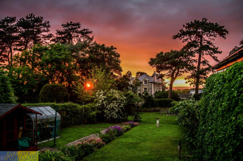 Картинка города -+пейзажи рассвет