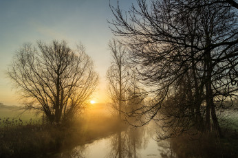 Картинка природа восходы закаты рассвет