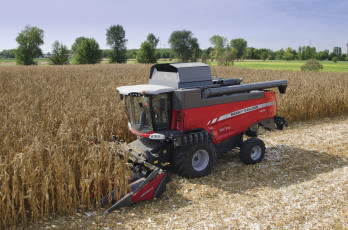 Картинка техника комбайны massey