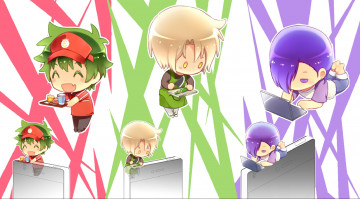 Картинка аниме hataraku+maou-sama сатана на подработке