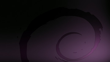Картинка компьютеры debian логотип фон