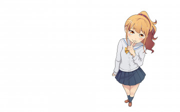 Картинка аниме eromanga-sensei фон девушка взгляд