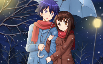 Картинка аниме nisekoi девушка фон взгляд