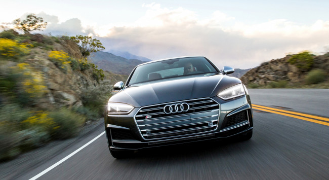 Обои картинки фото audi s5 coupe 2018, автомобили, audi, 2018, s5, coupe