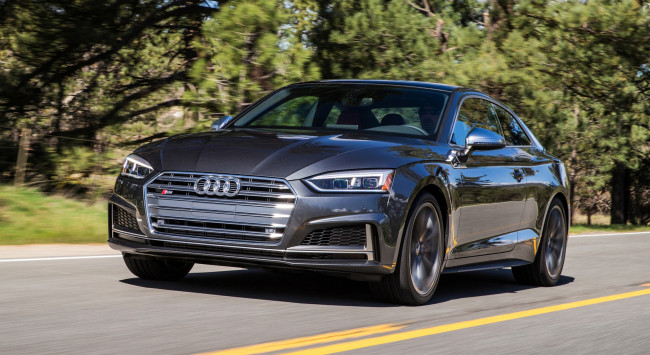 Обои картинки фото audi s5 coupe 2018, автомобили, audi, s5, 2018, coupe
