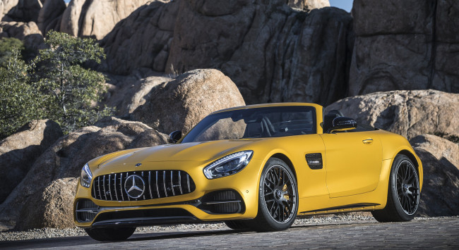 Обои картинки фото mercedes-benz amg-gt roadster 2018, автомобили, mercedes-benz, 2018, roadster, amg-gt