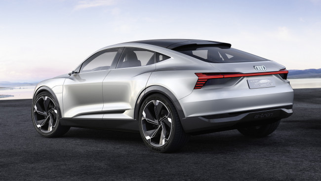 Обои картинки фото audi e- tron sportback concept 2017, автомобили, audi, e-, tron, sportback, concept, 2017