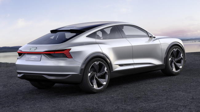 Обои картинки фото audi e- tron sportback concept 2017, автомобили, audi, e-, tron, sportback, concept, 2017