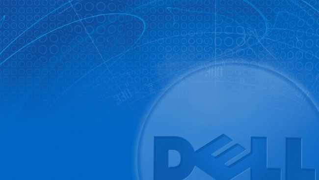Обои картинки фото компьютеры, dell, фон, логотип