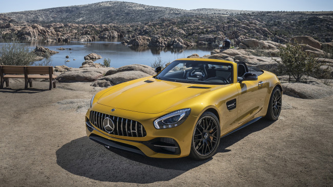 Обои картинки фото mercedes-benz amg-gt roadster 2018, автомобили, mercedes-benz, roadster, 2018, amg-gt