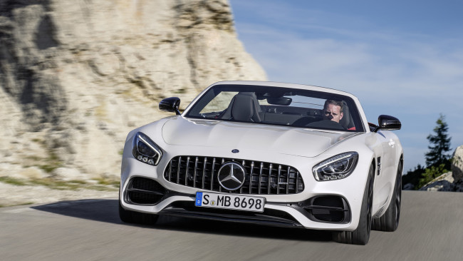 Обои картинки фото mercedes-benz amg gt roadster 2018, автомобили, mercedes-benz, 2018, roadster, gt, amg