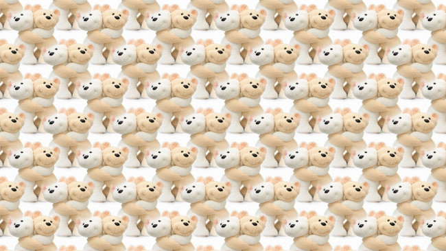 Обои картинки фото рисованное, мишки тэдди, мишки