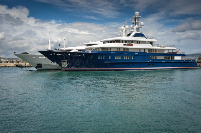 Обои картинки фото корабли, Яхты, суперяхта