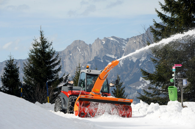 Обои картинки фото техника, снегоуборочная техника, aebi