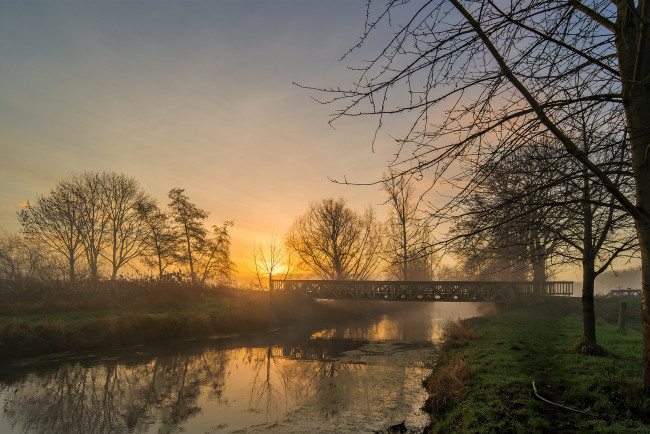 Обои картинки фото природа, восходы, закаты, рассвет