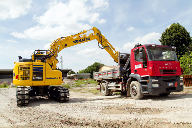 Обои картинки фото техника, экскаваторы, экскаватор