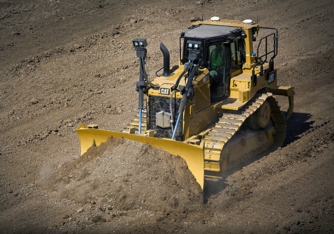 Обои картинки фото техника, бульдозеры, caterpillar
