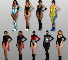 Картинка 3д+графика люди+ people фон взгляд девушки