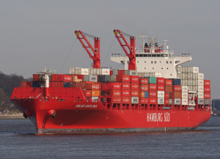 Картинка корабли грузовые+суда контейнеровоз