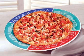 Картинка еда пицца помидоры сыр