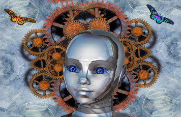 Картинка 3д+графика фантазия+ fantasy фон лицо