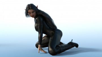 Картинка 3д+графика эльфы+ elves эльфийка взгляд фон