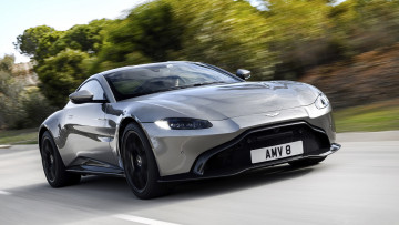 обоя aston martin vantage 2019, автомобили, aston martin, aston, martin, vantage, 2019, серый, металлик