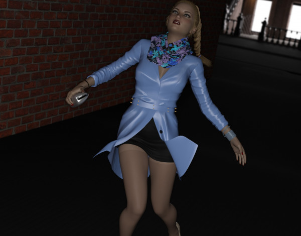 Обои картинки фото she woif, 3д графика, фантазия , fantasy, девушка, взгляд, фон