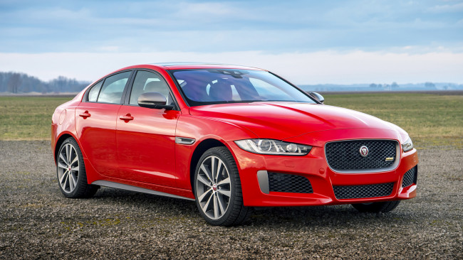 Обои картинки фото jaguar xe 300 sport 2019, автомобили, jaguar, xe, 300, sport, 2019, красный