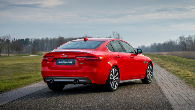 Обои картинки фото jaguar xe 300 sport 2019, автомобили, jaguar, xe, 300, sport, 2019, красный