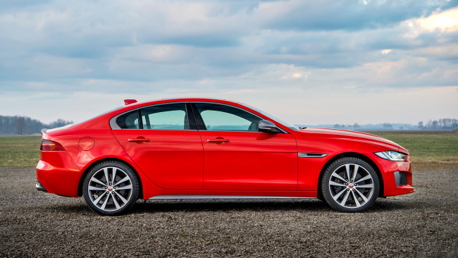Обои картинки фото jaguar xe 300 sport 2019, автомобили, jaguar, xe, 300, sport, 2019, красный