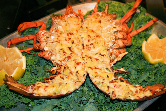 Обои картинки фото еда, рыбные блюда,  с морепродуктами, лобстер